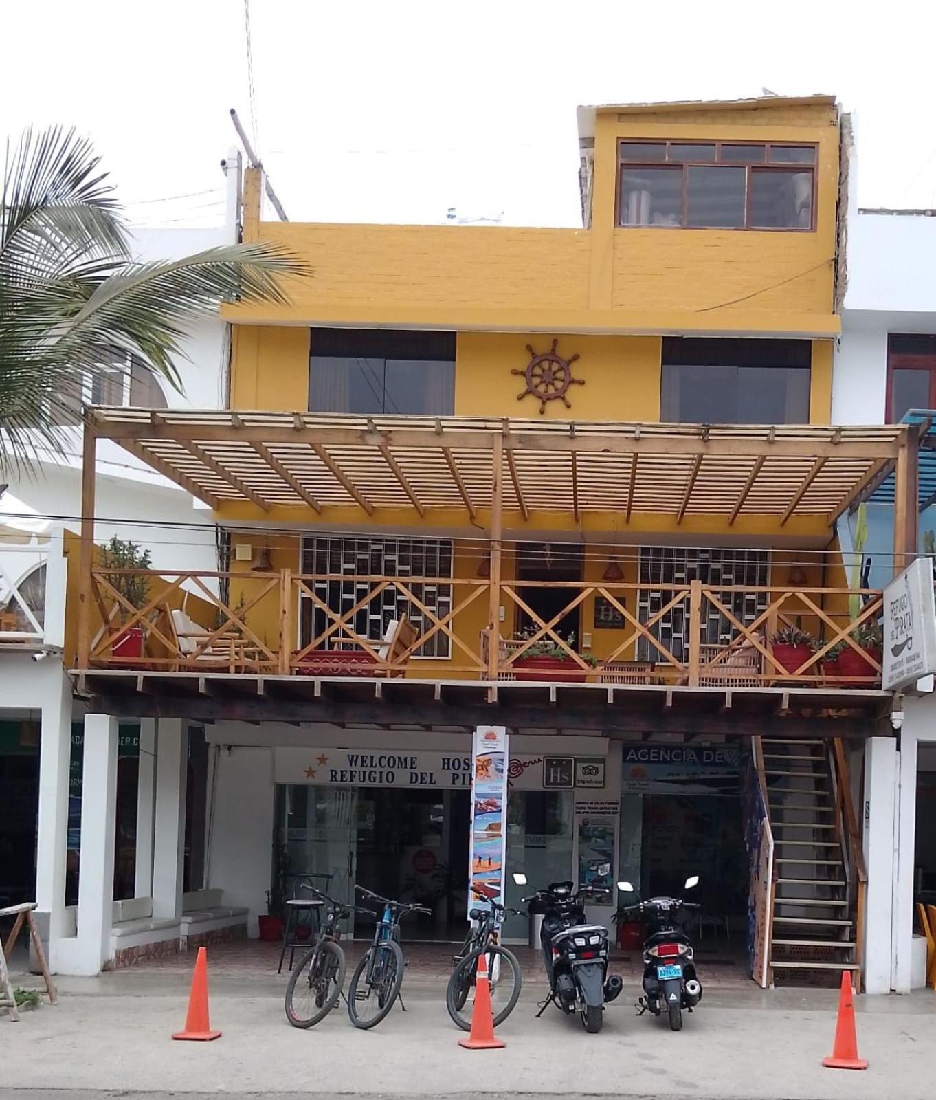 Hostal Refugio Del Pirata Paracas Exterior foto